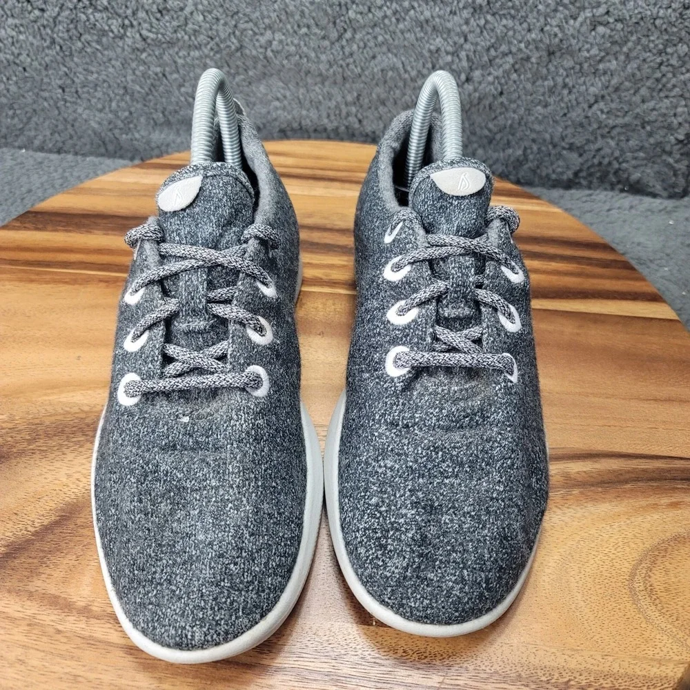 Allbirds‎ Wool Shoes Gray Womens Size 8 Runners Lace Up Sneakers Casual Comfort